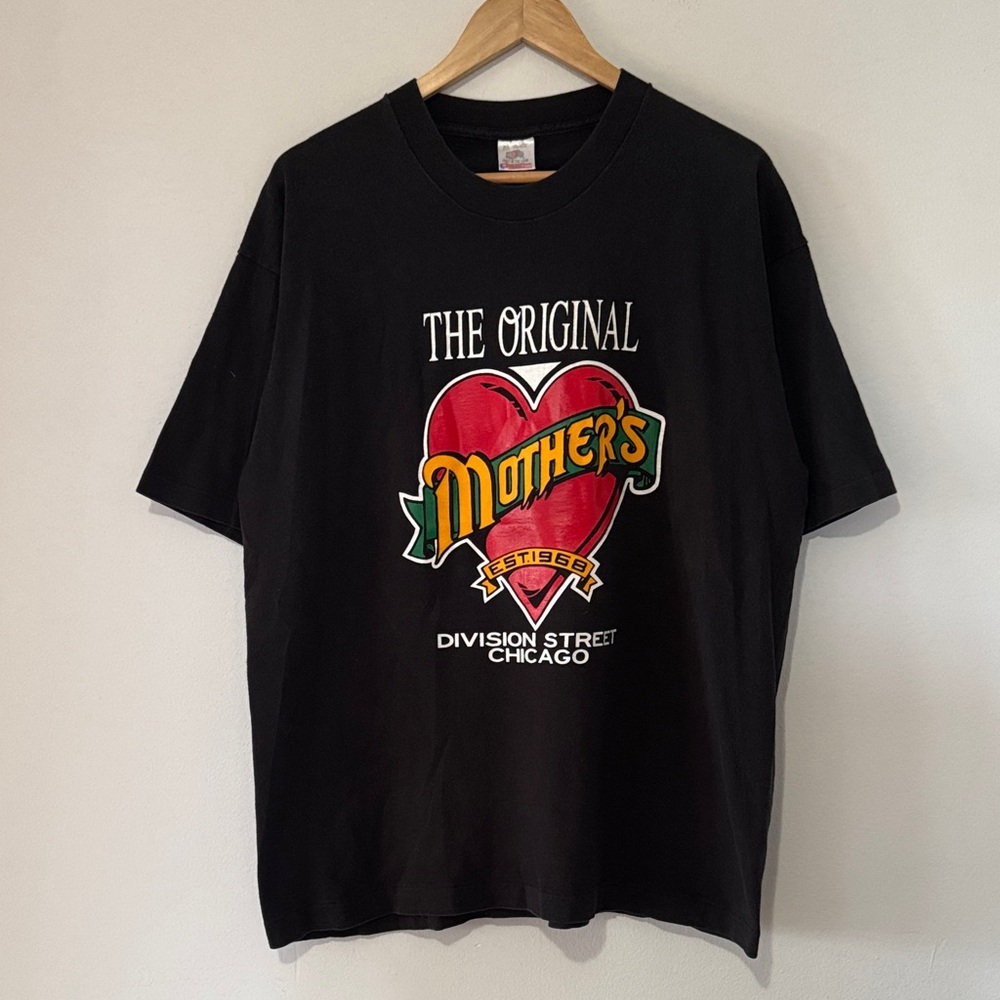 Vintage The Original Mothers Chicago T-Shirt / XL / 90s / Single Stitch